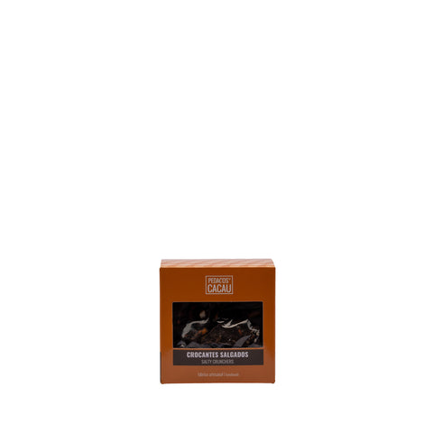 Crunchies au chocolat noir et biscuits bretzel 60% cacao 160g