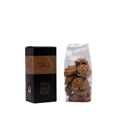 Biscuits noix et chocolat 125g