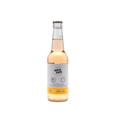 Soda citron et maté 330ml