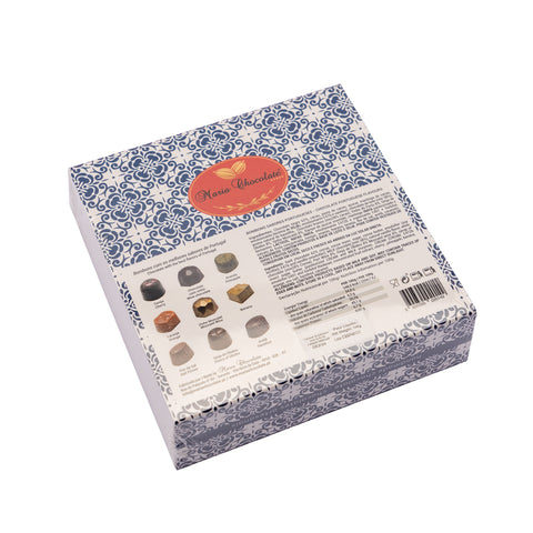 Coffret 9 bonbons de chocolat 100g